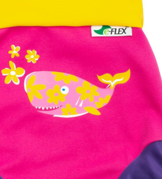 Konfidence Zwemluier - Zwemmen Nappy - Roze/Yellow Joni - Konfidence - 12-18 mnd - Zwemluiers