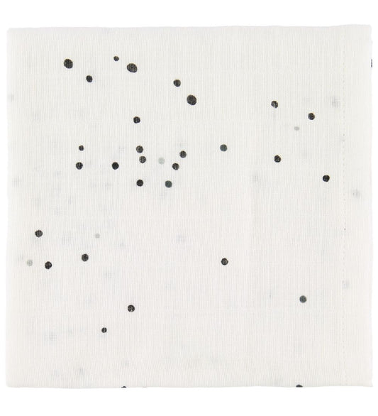 Done by Deer Wikkeldoek - 120x120 - 2-pack - White Dreamy Dots - Done by Deer - OneSize - Wikkeldoeken