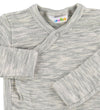 Joha Wikkelromper l/s - Grijs Gevlekt - Joha - 60 - Rompers Lange Mouw
