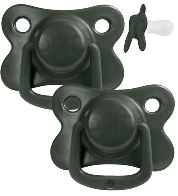 Filibabba Fopspenen - 2-pack - Donkergroen - Filibabba - 6+ mnd - Fopspenen