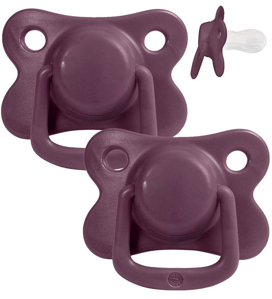 Filibabba Fopspenen - 2-pack - Paars - Filibabba - 6+ mnd - Fopspenen