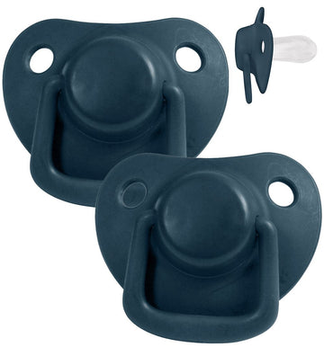 Filibabba Fopspenen - 2-pack - Donkerblauw - Filibabba - 0-6 mnd - Fopspenen