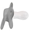 Filibabba Fopspenen - 2-pack - Donkergrijs - Filibabba - 6+ mnd - Fopspenen