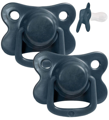 Filibabba Fopspenen - 2-pack - Donkerblauw - Filibabba - 6+ mnd - Fopspenen