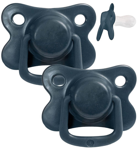 Filibabba Fopspenen - 2-pack - Donkerblauw - Filibabba - 6+ mnd - Fopspenen