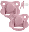 Filibabba Fopspenen - 2-pack - Dusty Roze - Filibabba - 6+ mnd - Fopspenen