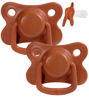 Filibabba Fopspenen - 2-pack - Rust - Filibabba - 6+ mnd - Fopspenen