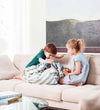 Play&Go Speelmat - Ø: 140 Cm - Strepen Green - Play&Go - OneSize - Speelmaten