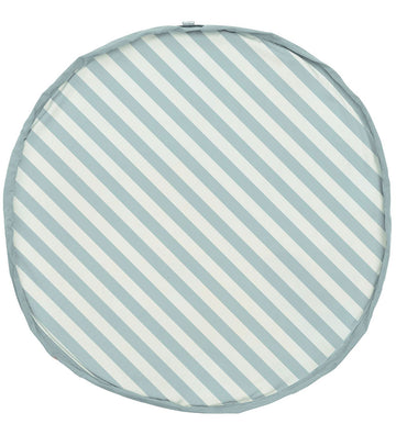 Play&Go Speelmat - Ø: 140 Cm - Strepen Green - Play&Go - OneSize - Speelmaten