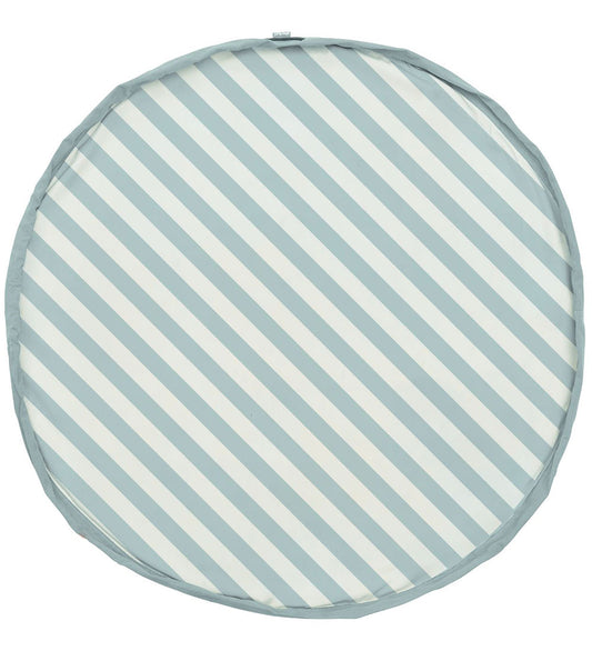 Play&Go Speelmat - Ø: 140 Cm - Strepen Green - Play&Go - OneSize - Speelmaten