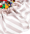 Play&Go Speelmat - Ø: 140 Cm - Strepen Roze - Play&Go - OneSize - Speelmaten