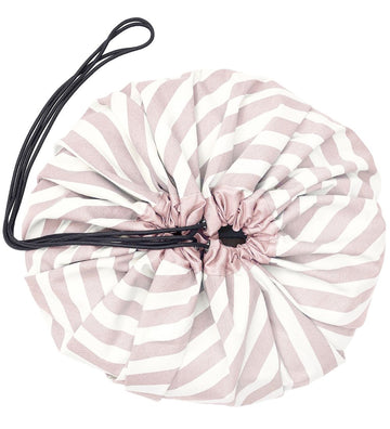 Play&Go Speelmat - Ø: 140 Cm - Strepen Roze - Play&Go - OneSize - Speelmaten