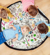 Play&Go x Omy Speelmat m. Stofmarkers - Ø: 140 Cm - Paris - Play&Go - OneSize - Speelmaten