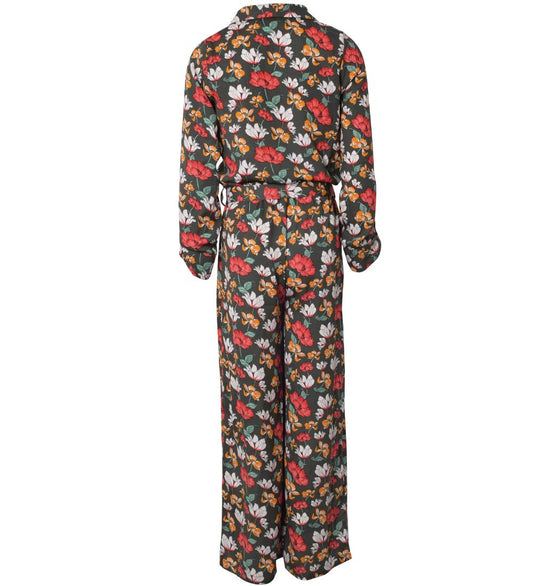 Hound Jumpsuit - Safari - Flower Print - Hound - 14 jaar (164) - Jumpsuits