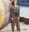 Hound Jumpsuit - Safari - Flower Print - Hound - 16 jaar (176) - Jumpsuits