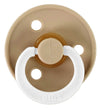 BIBS Colour Gloeiende spenen - Maat 2 - 2-pack - Rond - Vanilla/ - BIBS - 6-18 mnd - Fopspenen