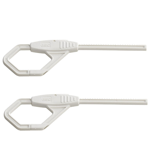 BabyDan Kinderveiligheid - Schuifvergrendeling - 2 st. - Wit - BabyDan - OneSize - Sloten