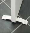 BabyDan Kinderveiligheid - Deurstopper met twee richtingen - Wit - BabyDan - OneSize - Sloten