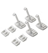 BabyDan Kinderveiligheid - Opberglade-/Kastslot - 4 st. - Wit - BabyDan - OneSize - Sloten
