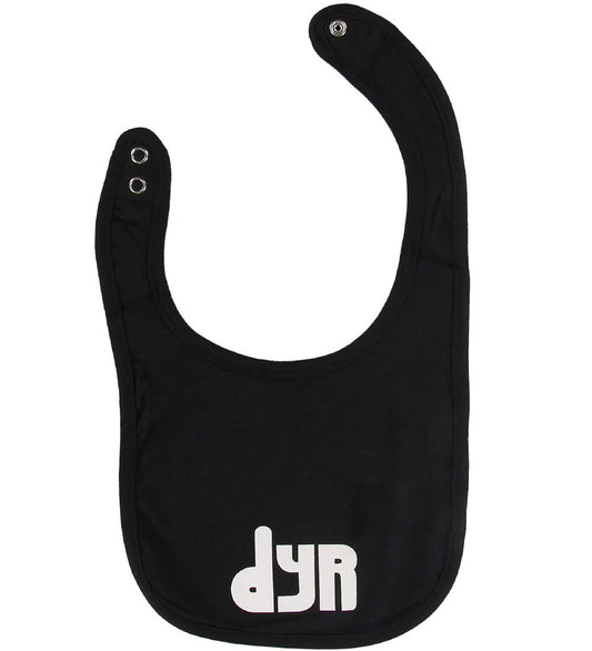 DIEREN Slabbetjes - Munchie - Zwart m. Zoomgorilla - DYR - OneSize - Slabbetjes
