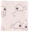 Done by Deer Wikkeldoek - 120x120 - 2 stk - Sea Friends - Poeder - Done by Deer - OneSize - Wikkeldoeken