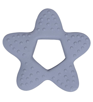 Filibabba Bijtring - Ster - Mat Blauw - Filibabba - OneSize - Bijtringen
