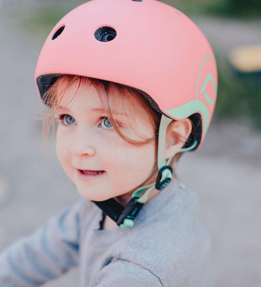 Scoot and Ride Fietshelm - Peach - Scoot and Ride - 45-51 cm - Fietshelmen