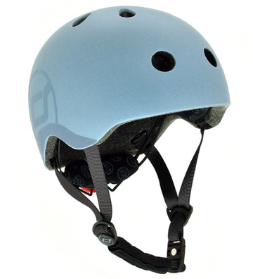 Scoot and Ride Fietshelm - Steel - Scoot and Ride - 51-55 cm - Fietshelmen