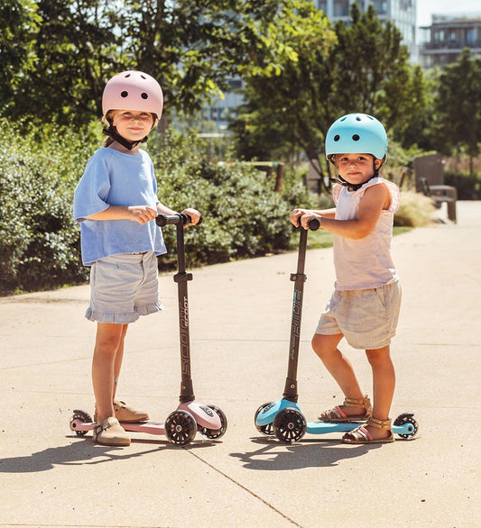 Scoot and Ride Fietshelm - Blueberry - Scoot and Ride - 51-55 cm - Fietshelmen