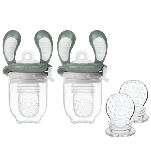 KidsMe Food Feeder Starter Pakket - M/l - Groen - KidsMe - OneSize - Food Feeders