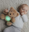 Teddykompaniet Nachtlamp - Knuffel m. Licht en Geluid - 25 cm -  - Teddykompaniet - OneSize - Nachtlampen