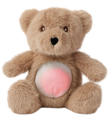 Teddykompaniet Nachtlamp - Knuffel m. Licht en Geluid - 25 cm -  - Teddykompaniet - OneSize - Nachtlampen