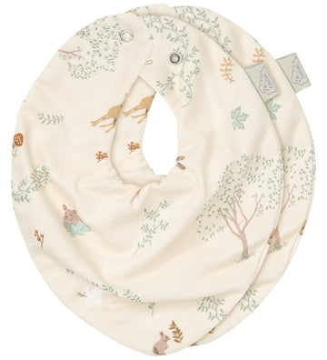 Cam Cam Kwijlslabbetje - 2-pack - Bosland - Cam Cam - OneSize - Kwijlsjaaltjes