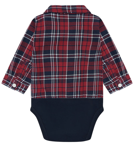Hust and Claire Hemdromper l/s - HCBettil - Joy - Meer Navy - Hust and Claire - 1½ jaar (86) - Rompers Lange Mouw