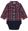 Hust and Claire Hemdromper l/s - HCBettil - Joy - Meer Navy - Hust and Claire - 1½ jaar (86) - Rompers Lange Mouw