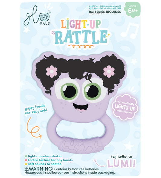 Glo Pals Ramelaar m. Licht - Purple - Glo Pals - OneSize - Ramelaren