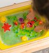 Glo Pals Figuur/Sensorische Kubussen m. Licht - Elmo - Rood - Glo Pals - OneSize - Badspeelgoed