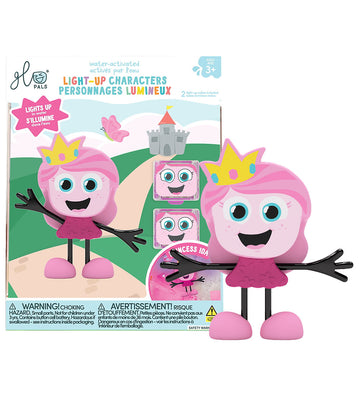 Glo Pals Figuur/Sensorische Kubussen m. Licht - Princess Ida - R - Glo Pals - OneSize - Badspeelgoed