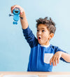 Glo Pals Figuur/Sensorische Kubussen m. Licht - Cookie Monster - - Glo Pals - OneSize - Badspeelgoed