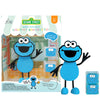 Glo Pals Figuur/Sensorische Kubussen m. Licht - Cookie Monster - - Glo Pals - OneSize - Badspeelgoed