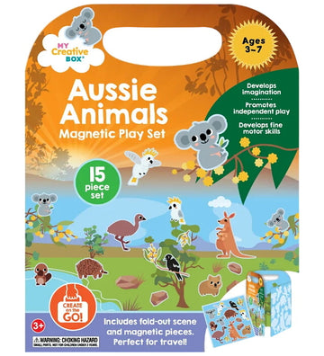 My Creative Box Magnetisch speelgoed - Aussie Animals - My Creative Box - OneSize - Magnetisch speelgoed