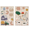 Liewood Magneten - Vento Farmlife Magneten - Farmlife/Sandy - Liewood - OneSize - Magnetisch speelgoed