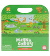 Tiger Tribe Magneetboek - Magna Carry - In The Jungle - Tiger Tribe - OneSize - Magnetisch speelgoed