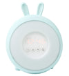 Rabbit & Friends Wekker m. Licht - 20x15x6 cm - Wake Omhoog - Bl - Rabbit & Friends - OneSize - Nachtlampen