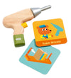 Djeco Gereedschapskist - Hout - Super Bricolo - Klusjesman - Djeco - OneSize - Gereedschap