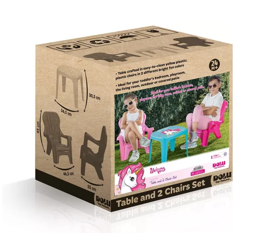 Tafel en Stoelen Dolu Unicorn