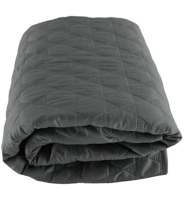 Smallstuff Speelmat - 100x100 - Gewatteerd Antraciet Grijs m. st - Smallstuff - OneSize - Speelmaten