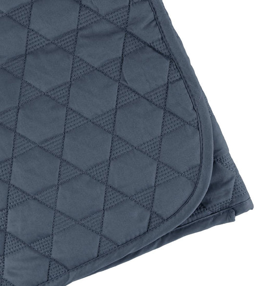 Smallstuff Speelmat - 100x100 - Gewatteerd Staalblauw m. Sterren - Smallstuff - OneSize - Speelmaten