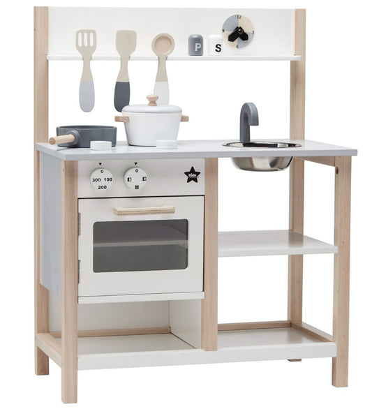 Kids Concept Køkken - Wit/Grijs - Kids Concept - OneSize - Speelkeukens