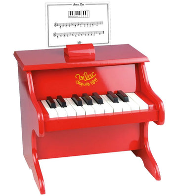 Vilac Piano - Rood - Vilac - OneSize - Muziekinstrumenten